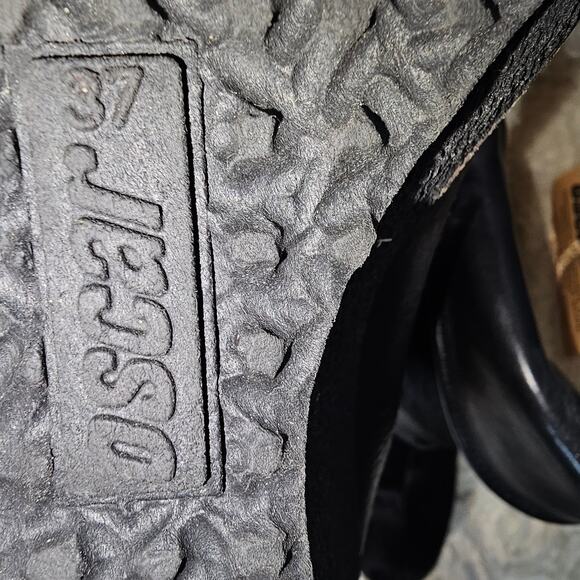 Oscar Sport Black Calf/Pony Hair Winter Snow Boot, Size 37 =6 - Picture 9 of 11